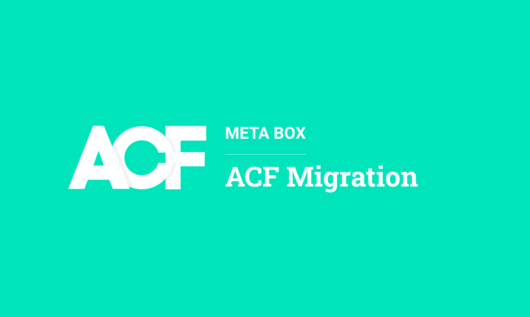 Add Metabox to ACF Options Page in WordPress (Working Way)