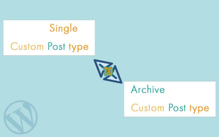 WordPress Search Redirect to Custom Post Type Archive