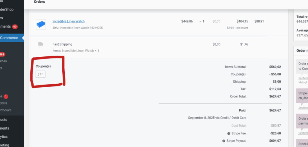 Send Email When Coupon Used in WooCommerce